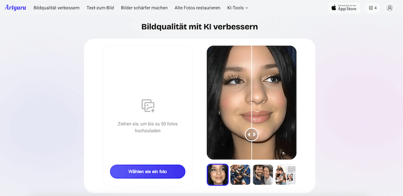 Bildqualität mit KI verbessern 
