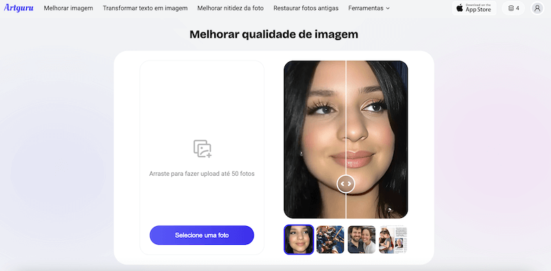melhorar qualidade de imagem