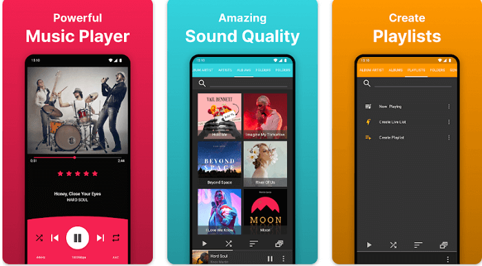 best android car music player app