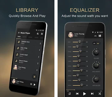 android music player with equalizer