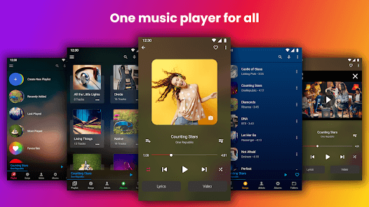 lossless music player android