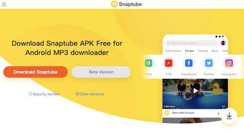 snaptube official website